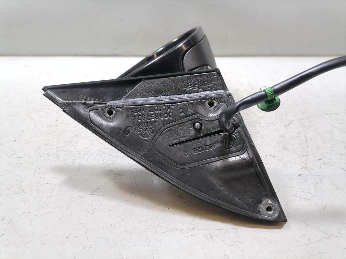 VW Passat 3C original Au&szlig;enspiegel rechts elektrisch LC9X Deep Black Perl BJ10